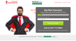 Desktop Screenshot of mykeymaninsurance.com